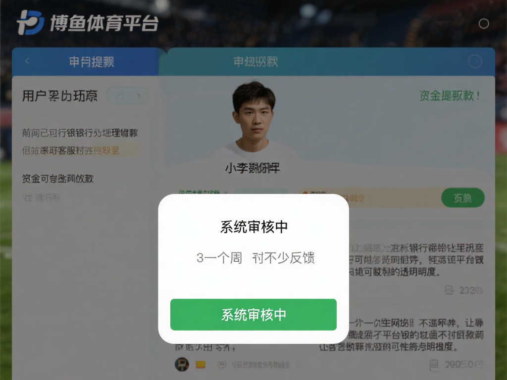 以一位用户小李的经历为例，他在博鱼体育平台申请提现
